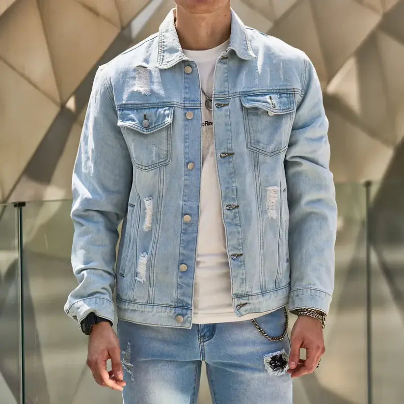 Veste en Jean pour Homme Hyper Bellvian - BL213