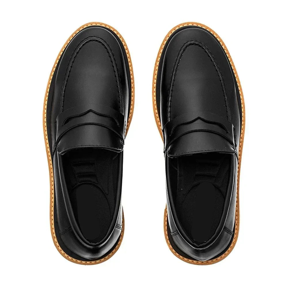 Mocassin Décontracté Loafer à Semelle Crantée Confort Premium