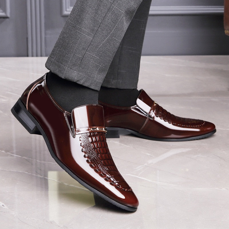Chaussure Homme en Cuir Verni Sampaio® S1090
