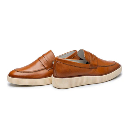 Chaussure Habillée Homme Mocassin en Cuir Véritable – Style Décontracté