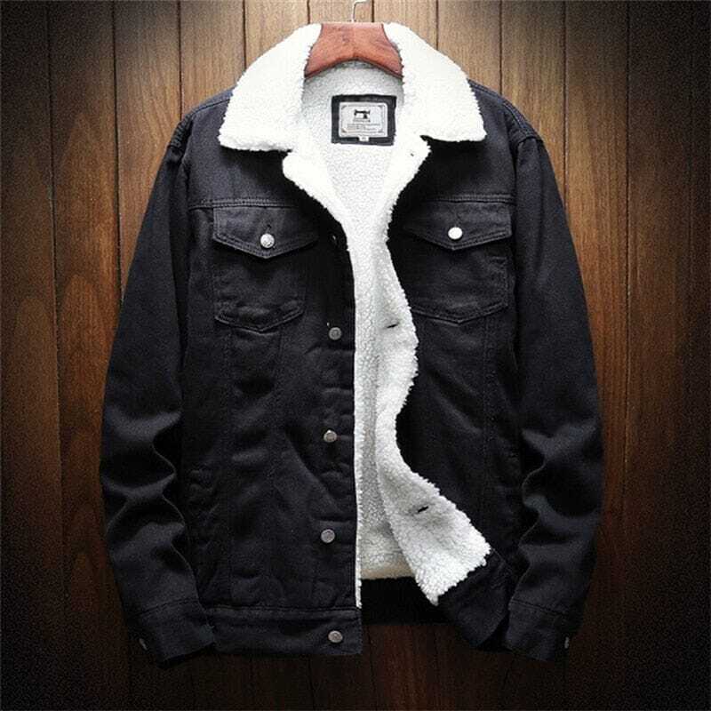 Veste en Jean pour Homme Doublée en Laine Bellvian - BL154