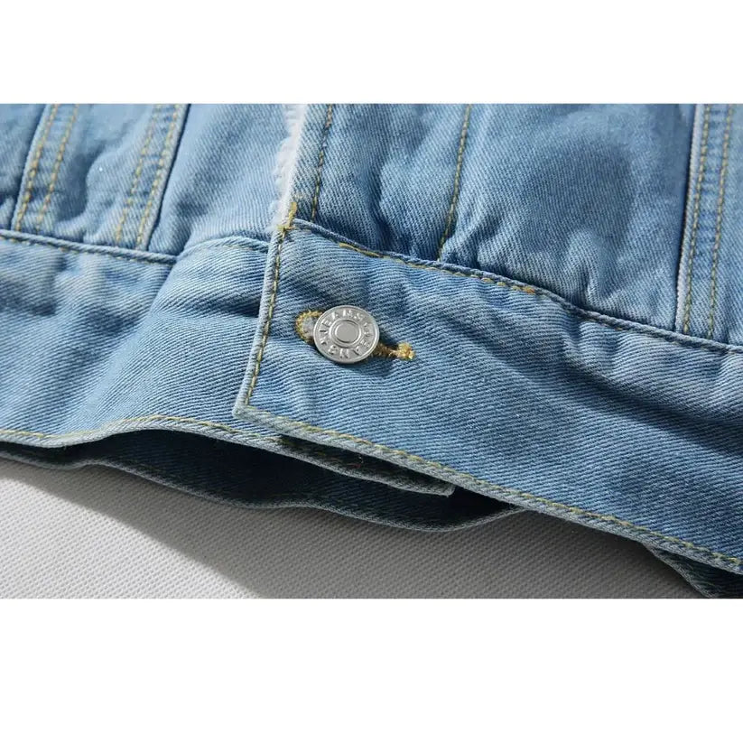 Veste en Jean Moderne pour Homme Bellvian - BL176
