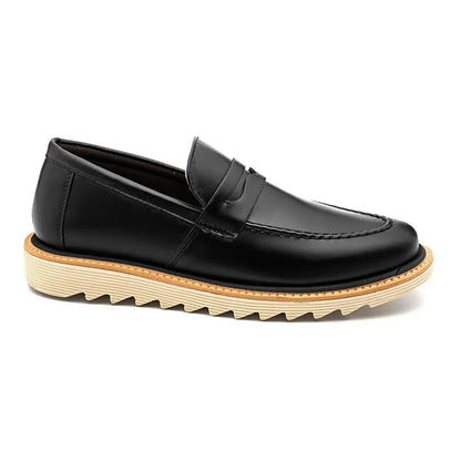 Mocassin Décontracté Loafer à Semelle Crantée Confort Premium